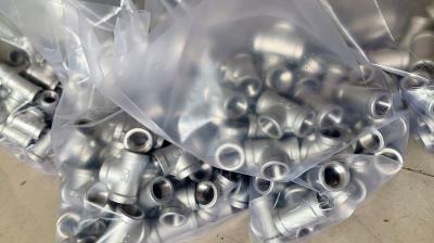 304 316 Stainless Steel Pipe Fittings , Sanitary Stainless Steel Tubing Elbows