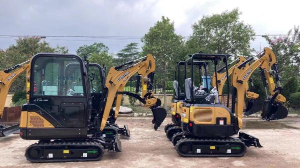 Máquina escavadora hidráulica resistente da esteira rolante do equipamento de construção CT60-9