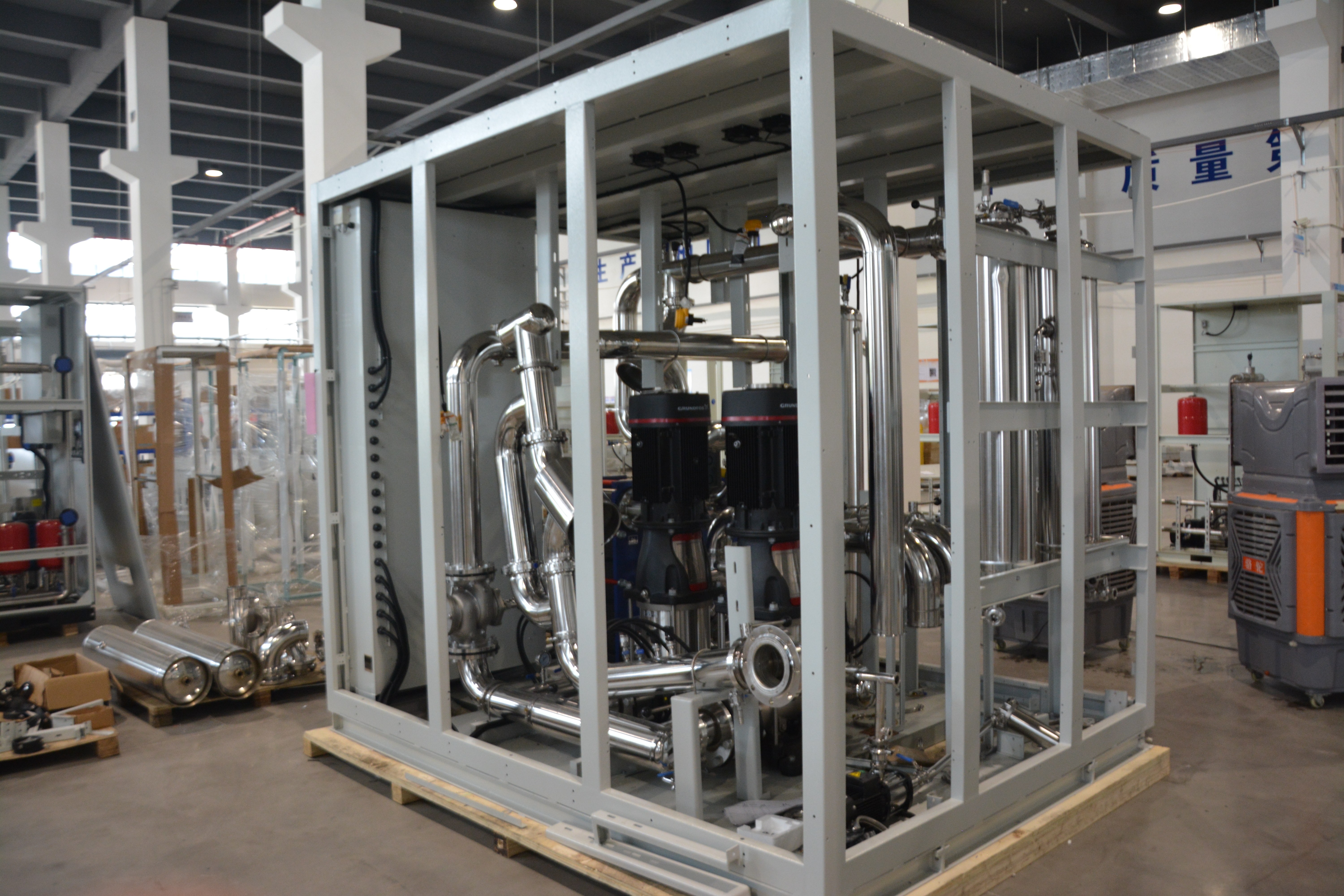 High Voltage Water to Water Liquid Cooling Unit for IGBT and Power Electronics