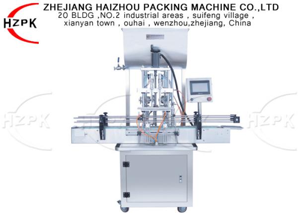 Paste Filler Automatic Filling Machine Sauce Beverage Production Line Two Heads