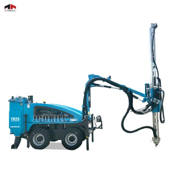 TR25 Hydraulic System Fully Remote Control Rock Jumbo Drilling Rig Machine