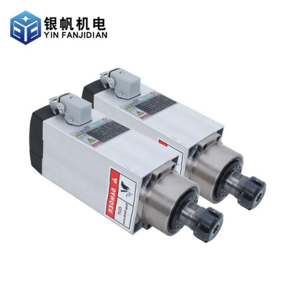 220v or 380v Inverter Drive GDZ 93*82-2.2 2.2KW Air Cooled Spindle Motor for CNC Router