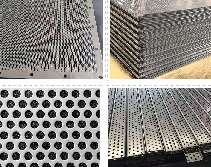 2.5mm Thickness Big Hole Zinc Perforated Metal Mesh