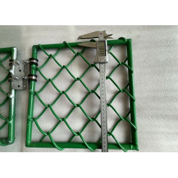 With Frame 13mm round bar PVC Coated Helideck Safety Mesh For Oil rigs use