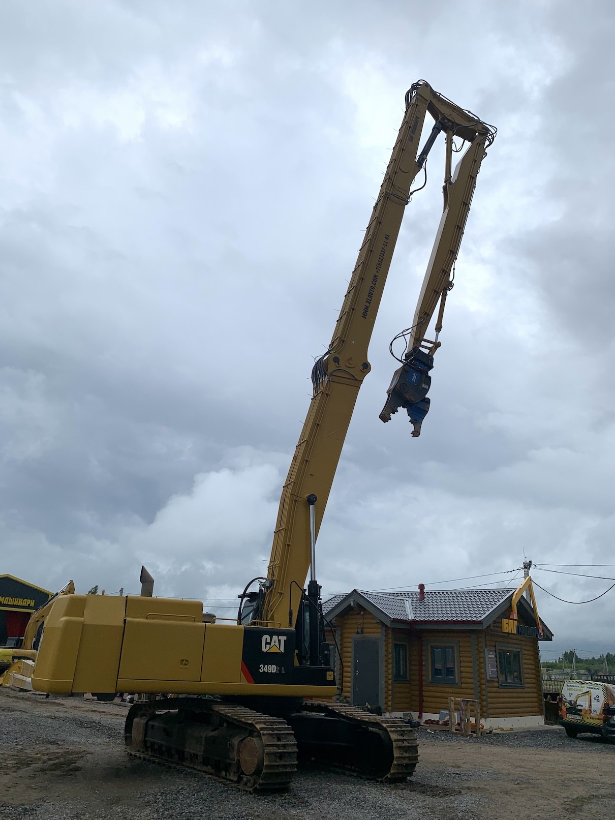 8.5T Counterweight 30M Demolition Boom For  349DL