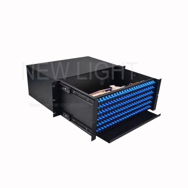 24 Core SC Fiber Optic Patch Panel Professional Corning Outdoor