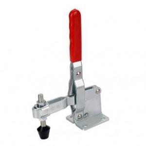 101EL Quick Release Toggle Clamp U Bar Flange Base Red Straight Handle