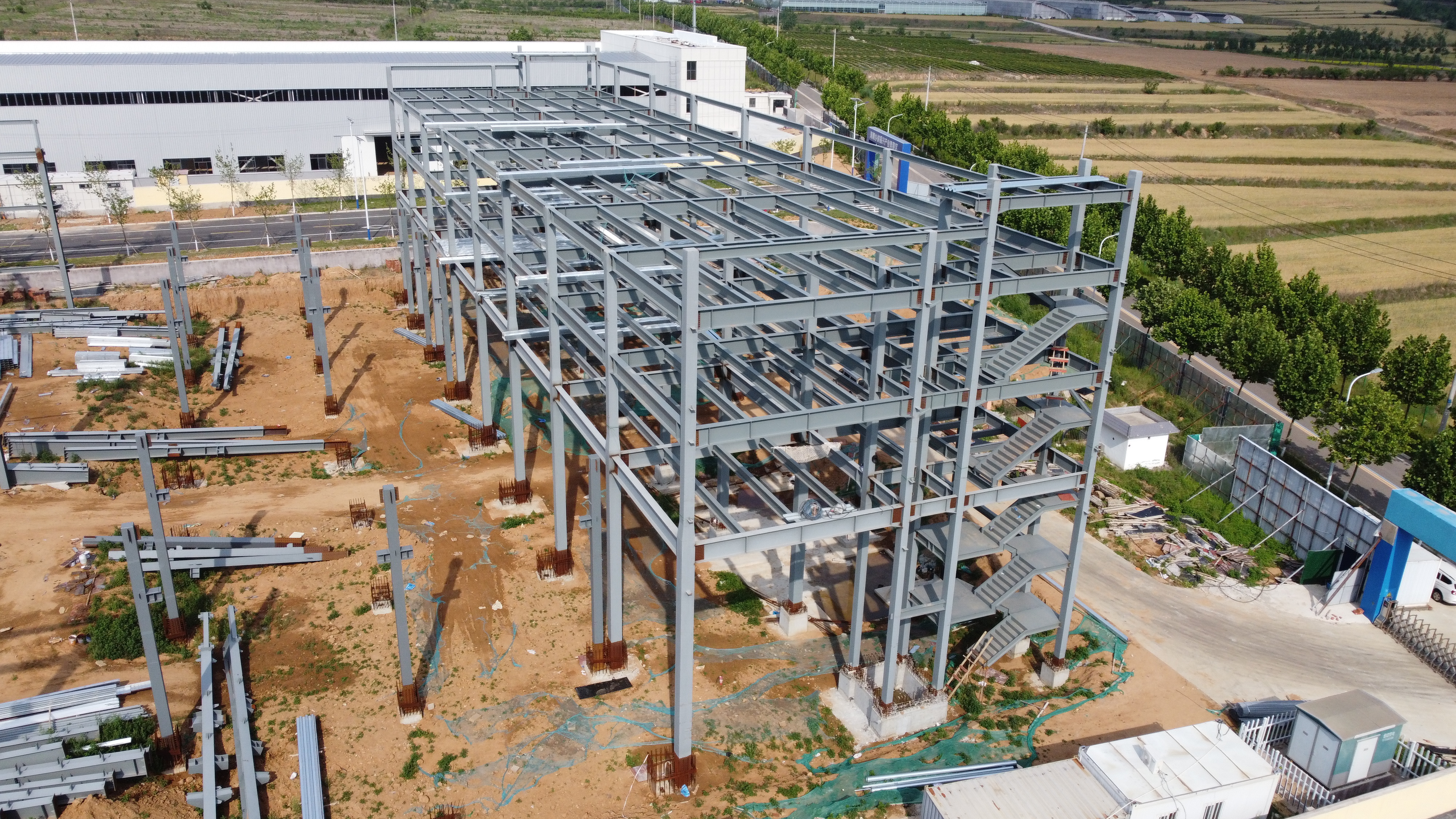 Prefabricated Insulated Steel Structure Cold Storage Warehouse Construction Low Temperature Frozen Food Storage