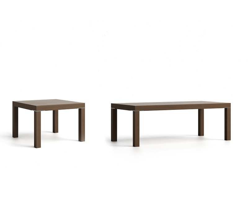 OEM & ODM Office Reception Coffee Table Straight Line Wooden Coffee Table