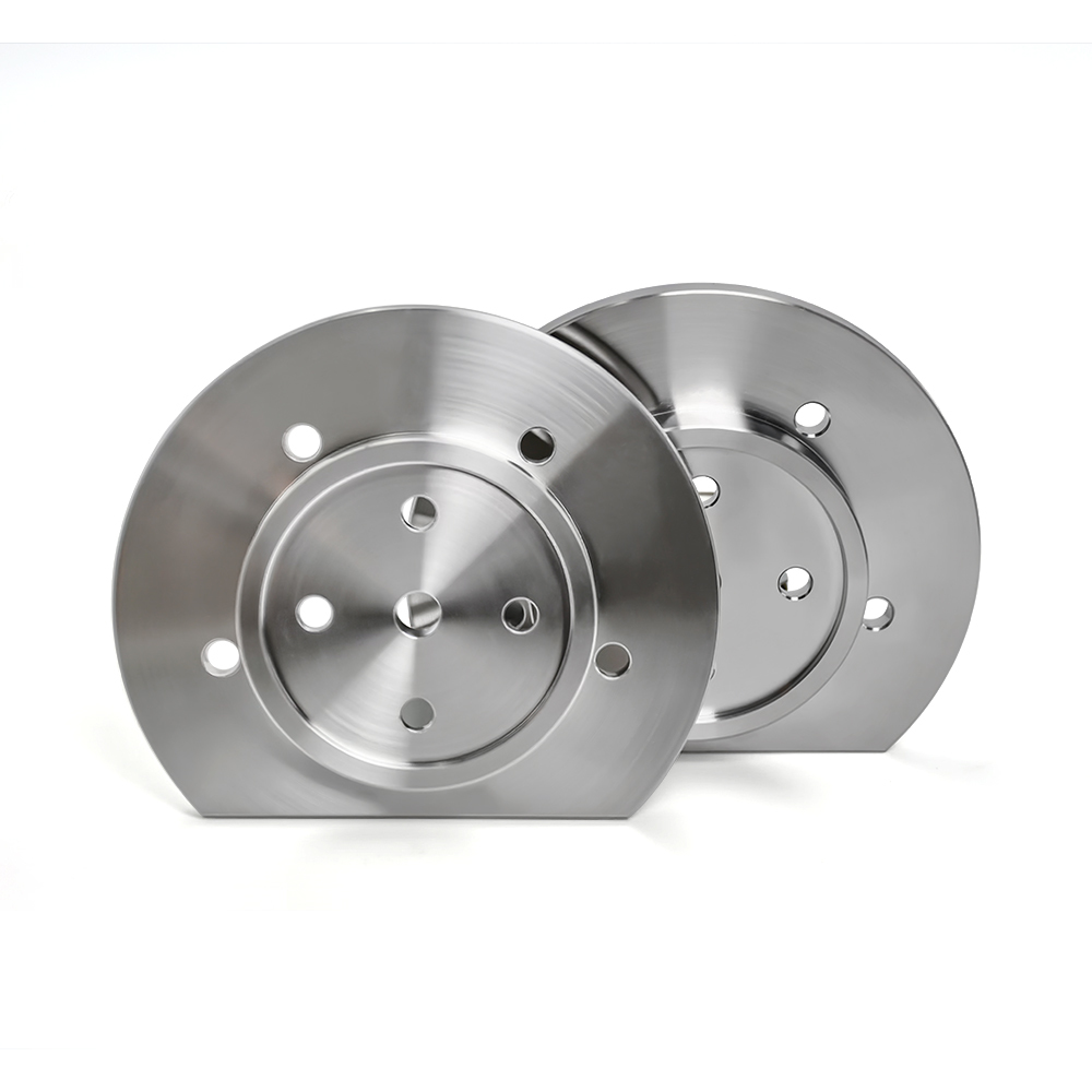 304 Stainless Steel Special Shaped Flange Base Turned And Milled Parts