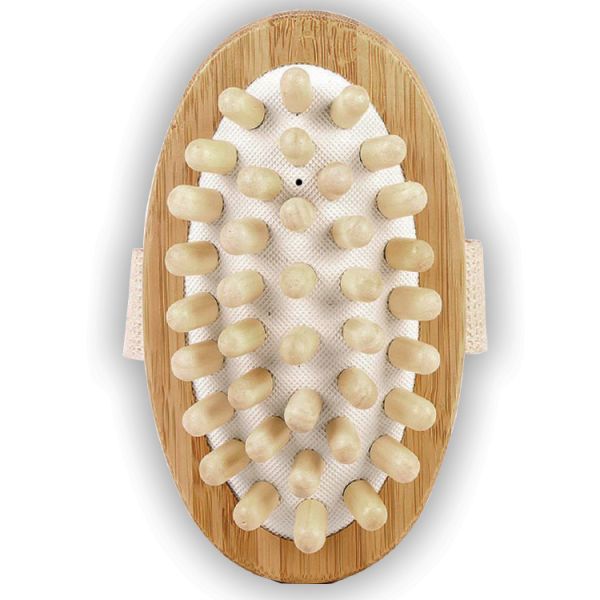 Health Care Wooden Airbag Massage Brush Comb for Solid Wood Cushion Head Scalp Massager