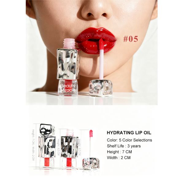 Private Label Lip Plumper Custom Label Long-lasting Logo Waterproof Moisturizing Tinted Lip Oil