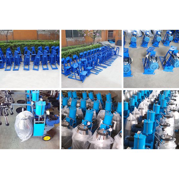 Small Mobile 25L Automatic Portable Goat Milker Dairy Farm Equipment