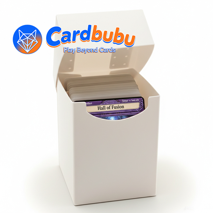 PP Card Deck Case 100 Trading Card Storage Box Fits MTG Pokémon with Divider