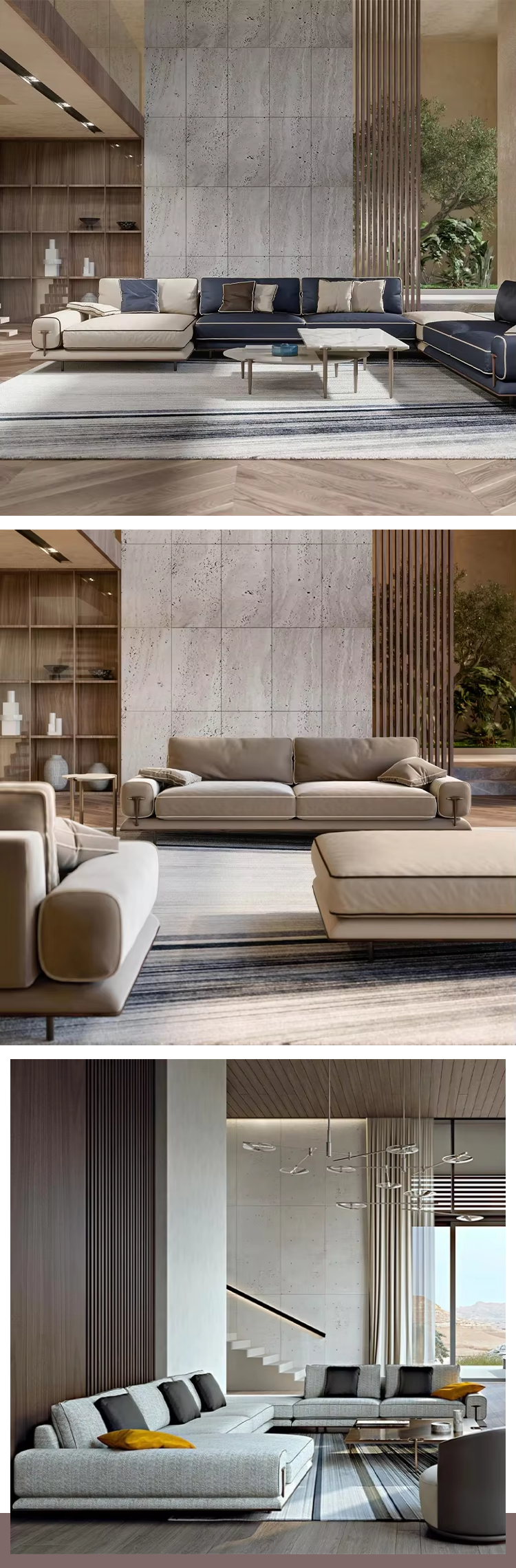 Luxury Furniture Corner One Two Three Sofa Luxury Sofas Italian Modern Living Room Sofa Set Furniture