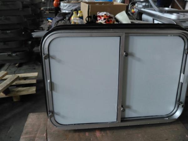 Sliding Marine Windows Aluminum Alloy Stainless Steel