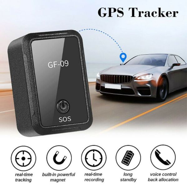 Mini Magnetic GPS Tracker Locator Voice Control Anti Burglar Alarm Device WiFi LBS
