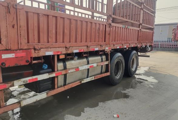 JAC 600Nm использовало тележку груза плиты столбца самосвала 350HP