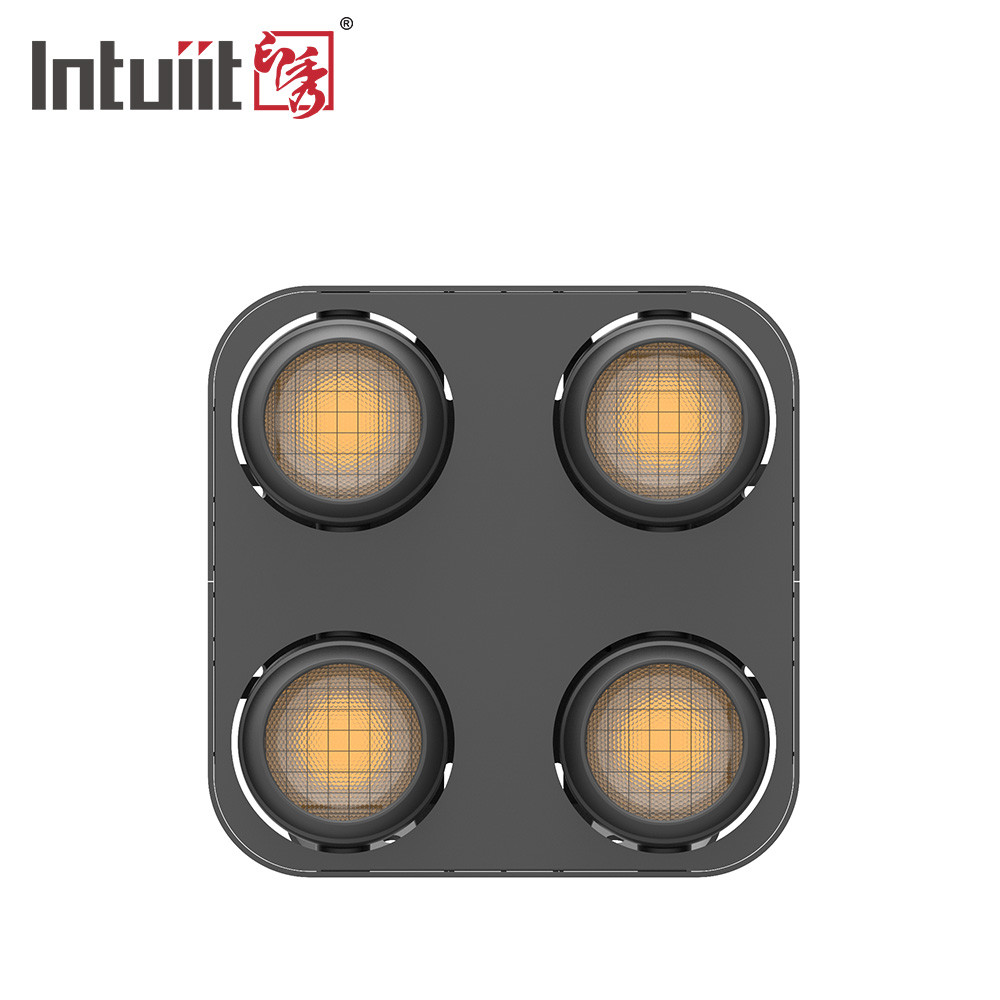 Голова света 4 диско влияния СИД RGB контроля DMX512 привела более слепое светлое 1800K 3000K регулируемое