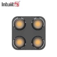 DMX512 la tête de la lumière quatre de disco d'effet du contrôle RVB LED a mené la lumière 1800K 3000K d'oeillère réglable