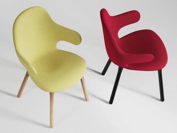 Modern Simple Leisure Armrest Dining Chair Nordic Designer Classic Creative Bear Chair Hotel Catch chair