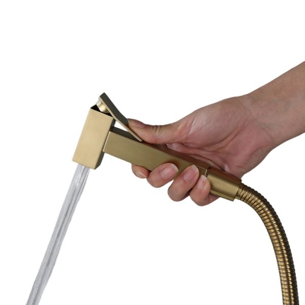 SUS304 Stainless Steel Brushed Aluminum Faucets Tap Single Cold For Sink