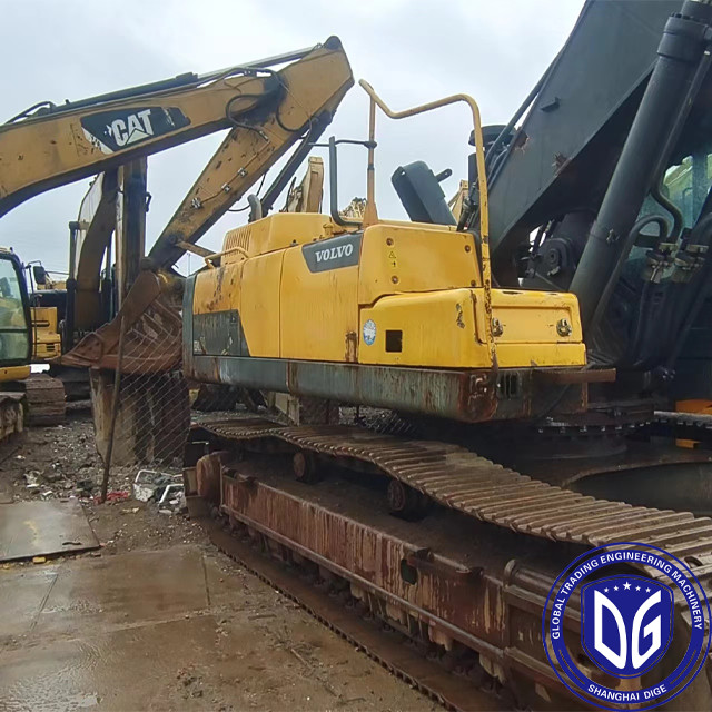 Оригинальная используемая Volvo EC480 48Ton Crawler Excavator Технология снижения шума
