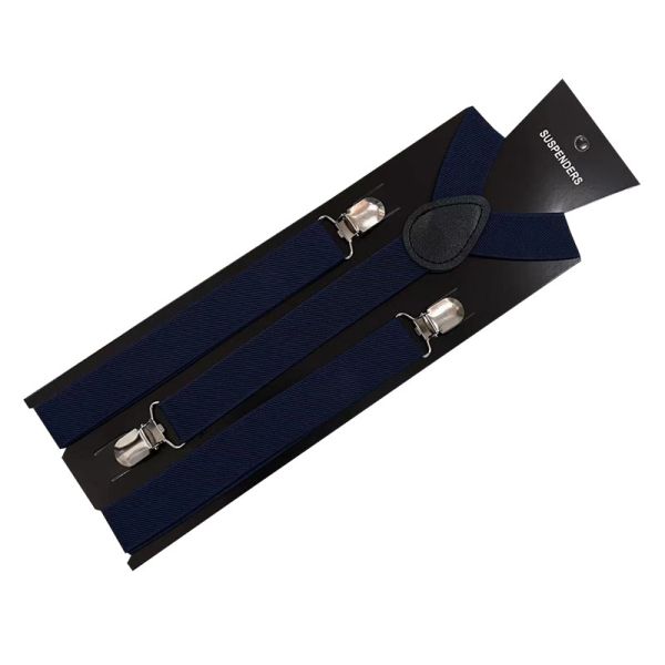 Dansky Suspenders Men Colorful Y Back 2.5cm Braces Adjustable Straps for Pants Jeans Women Skirt Dress Accessory Gift