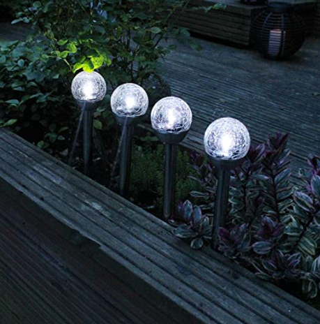0.06Watts 2.26 Pounds Outdoor Solar Ball Lights