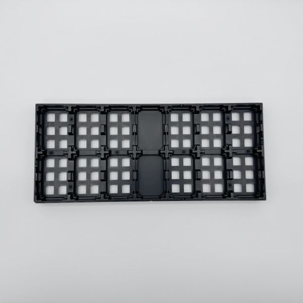 Bandejas rectangulares JEDEC IC para moldeo por inyección con resistencia a altas temperaturas