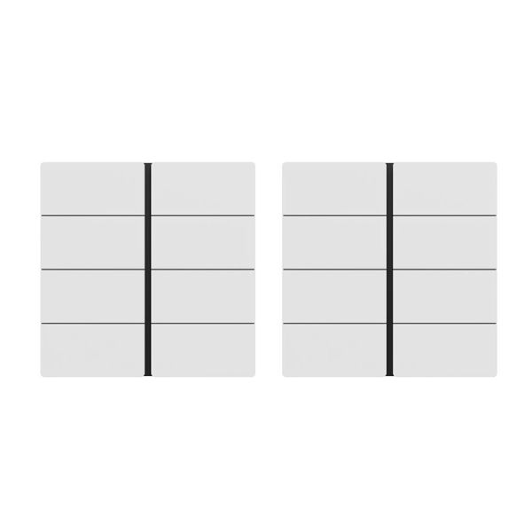 Schneide Electric Cuadro H KNX Push Button Panel 8 Gang C2E616401_WE_C1 IP20 Rating