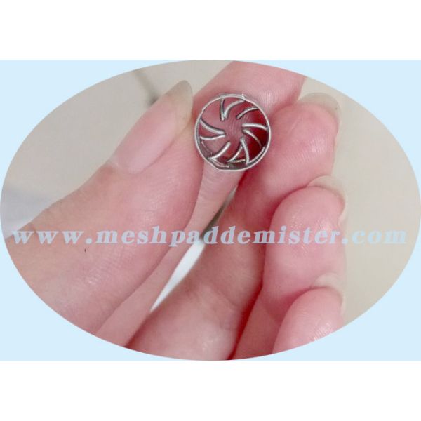 3 / Кольцо завесы нержавеющей стали 8 дюймов крошечное пакуя 10 Mm высоты