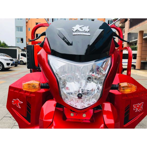DAYANG 2021 Model Motorized Tricycle 250 CC Gasoline Cargo Tricycle RUITENG Red 28 A