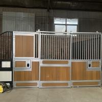 Long Lasting Farm Temporary Horse Stalls Prefabricated Equestrian Stable