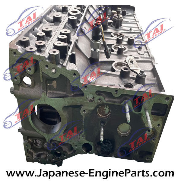 Japanese Used 6HH1 8.2L Displacement Cylinder Head for Isuzu Hyundai Automotive Engine