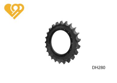 Peças da estrutura do aço de carcaça da escavadora do OEM da borda da roda dentada da movimentação DH280