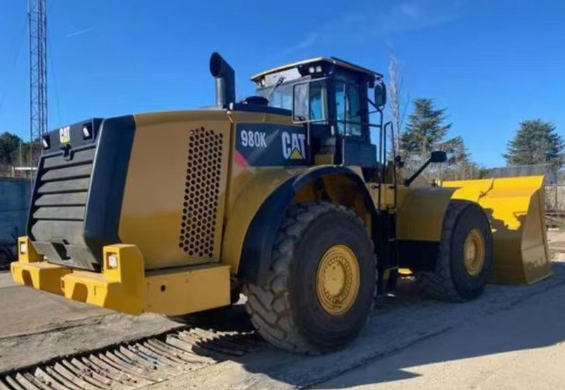 30Тонна Использованный передний погрузчик 980K Гусеничная машина CAT 980L Использованный колесный погрузчик