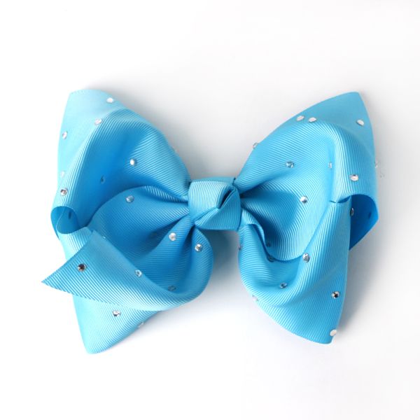 Sublimated Girl Cheerleading Bows with Hair Ring Delivery in 3-7 Working Days 16*20cm