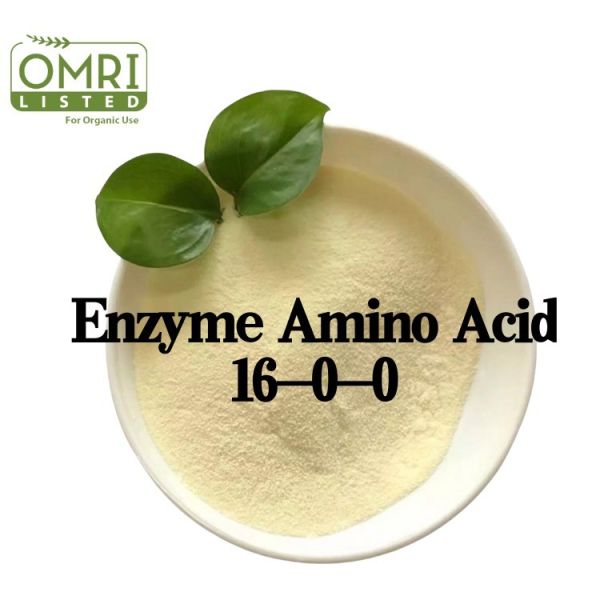 Poudre d'engrais organique à base d'acides aminés - teneur élevée en matière organique, taux d'application de 2 à 3 kg/ha