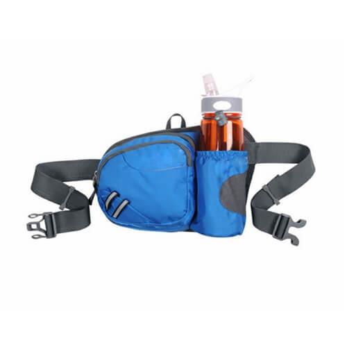 Expandable Orange Insulated Fanny Pack Waterproof Polyester 30*18*7cm For Adult