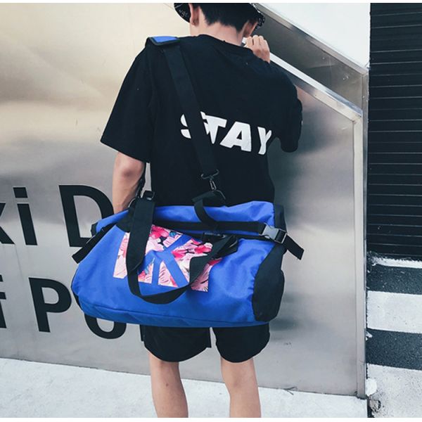 New personality Korean version of hualu travel bag Chao cool hip-hop fitness bag