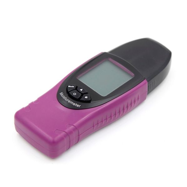 Digital Wood Moisture Meter Wood Humidity Bamboo Timber Building Materials Moisture Tester Temperature Moisture Tester