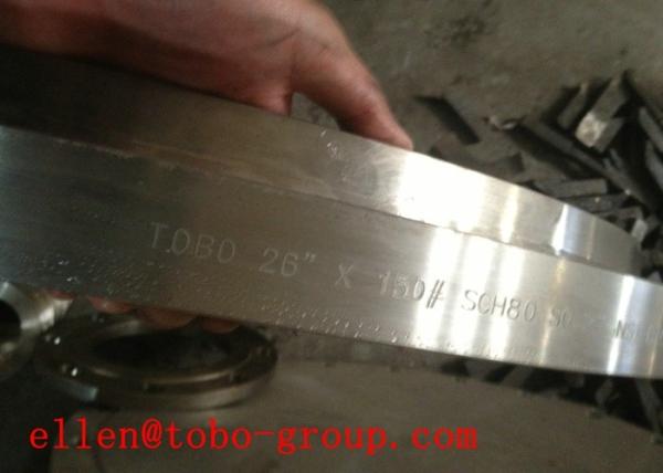 TOBO GROUP C207 class B class D ASTM A182 F304 steel-ring flange