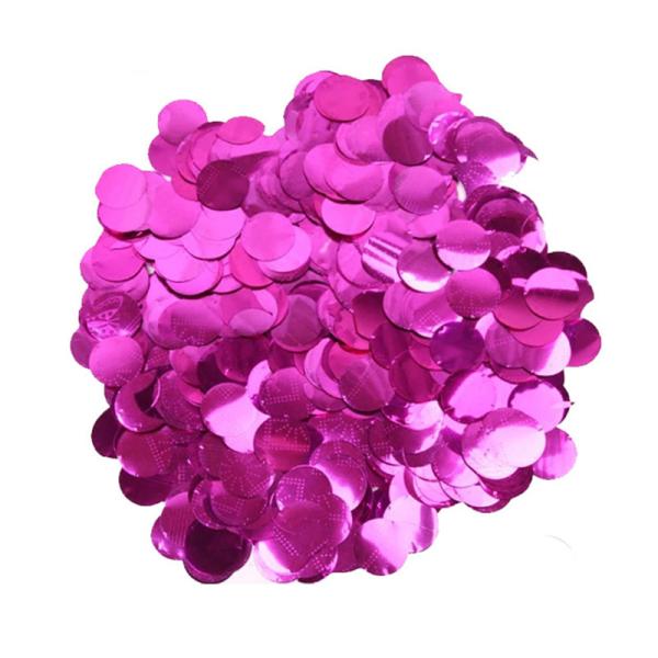 3.8cm Gender Reveal Party Metallic Biodegradable Confetti Paper