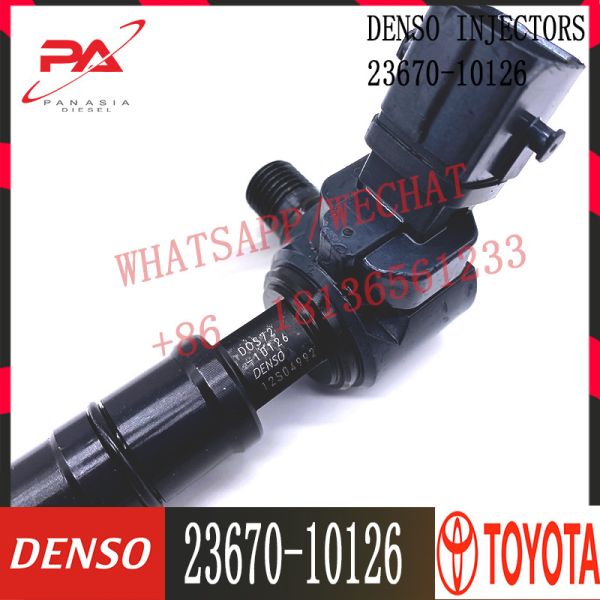 Assy commun de haute qualité 23670-10126 2367010126 d'injecteur de gazole de rail