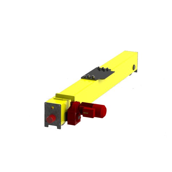 Yellow Color Crane End Carriage 1t to 20t with Customized Span for Single Girder Top Running