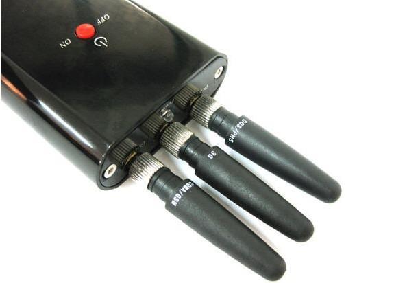 3G Portable Cell Phone Jammer Blocker EST-808HA , 2100 - 2200MHZ Frequency