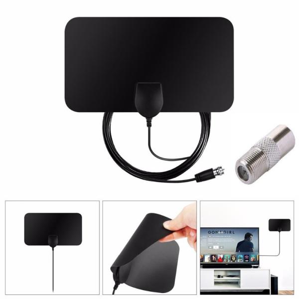 The Best Summar Free HDTV Antenna, Indoor Digital TV Antenna 1080P / VHF / UHF / 35