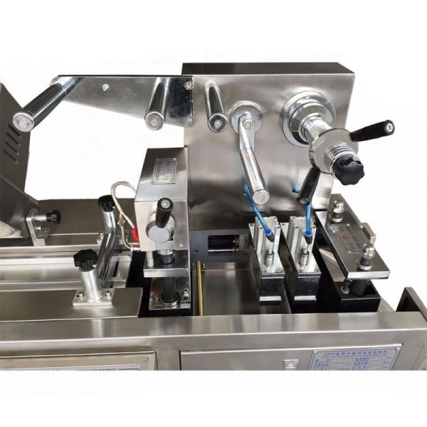 Small Aluminum Blister Packing Machine 0.4 Mpa Plastic Tablet Pharmaceutica