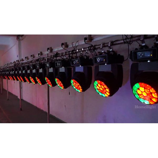 K10 K20 Bee Eye Iluminação de palco 19X15W Dj Club Luz Beam Zoom LED Moving Head Wash